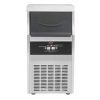 VEVOR 110V Commercial Ice Maker Machine 90-100LBS/24H with 24LBS Bin, Stainless Steel Automatic Operation Under Counter Ice Machine for Home Bar