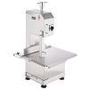 VEVOR Commercial Electric Meat Bandsaw, 2200W Stainless Steel Countertop Bone Sawing Machine, Workbeach 18.5" x 20.9", 0-7.1 Inch Cutting Thickness